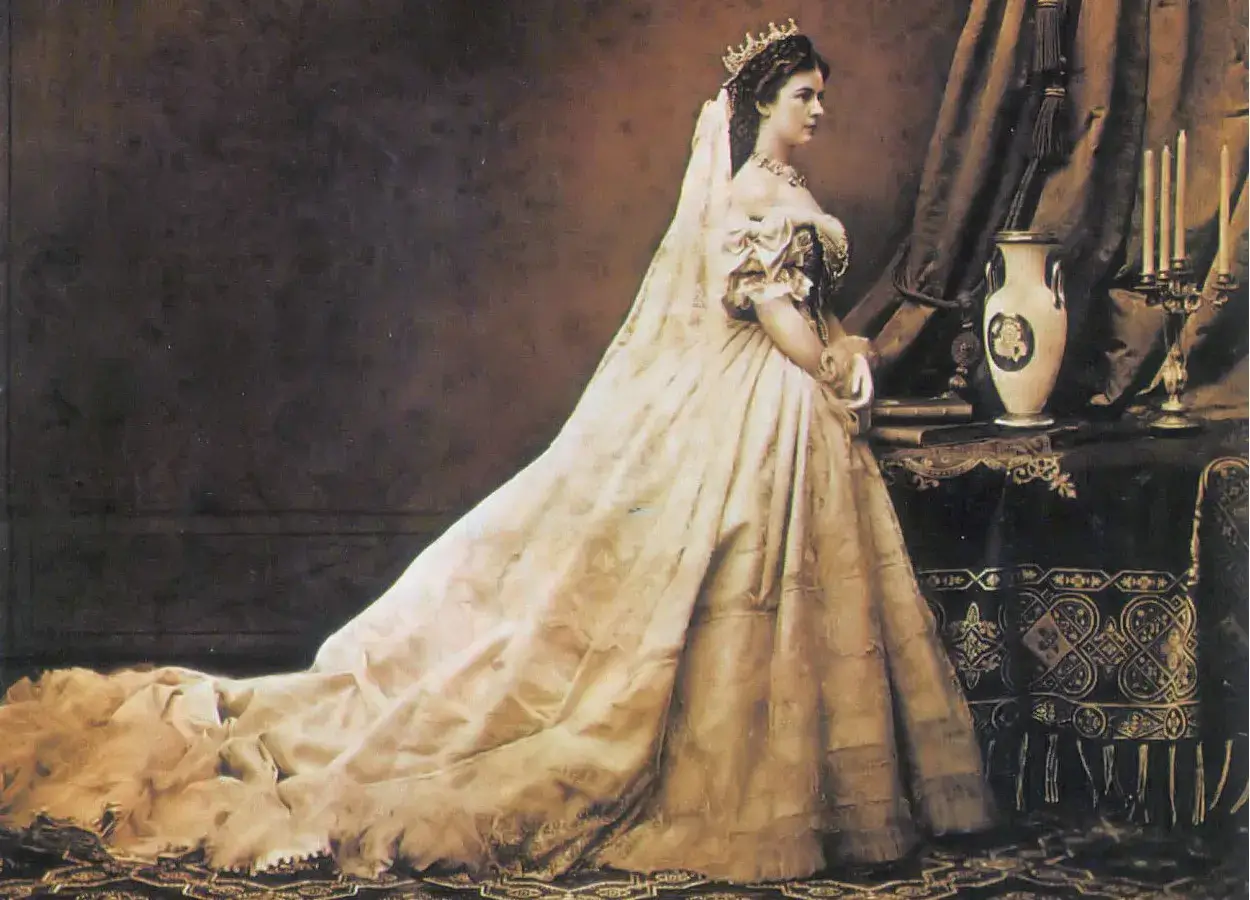 Empress Elisabeth in Hungarian coronation dress, this is her story.