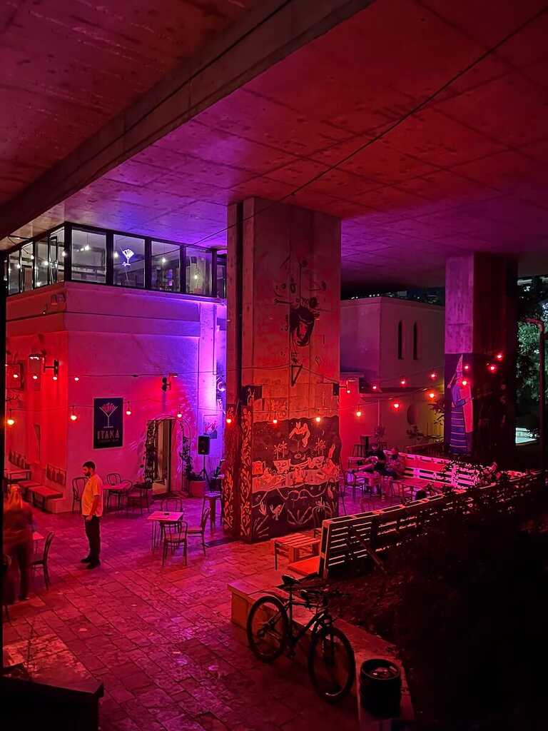 Itaka Library Bar is a popular spot for cocktails and live music in Podgorica.